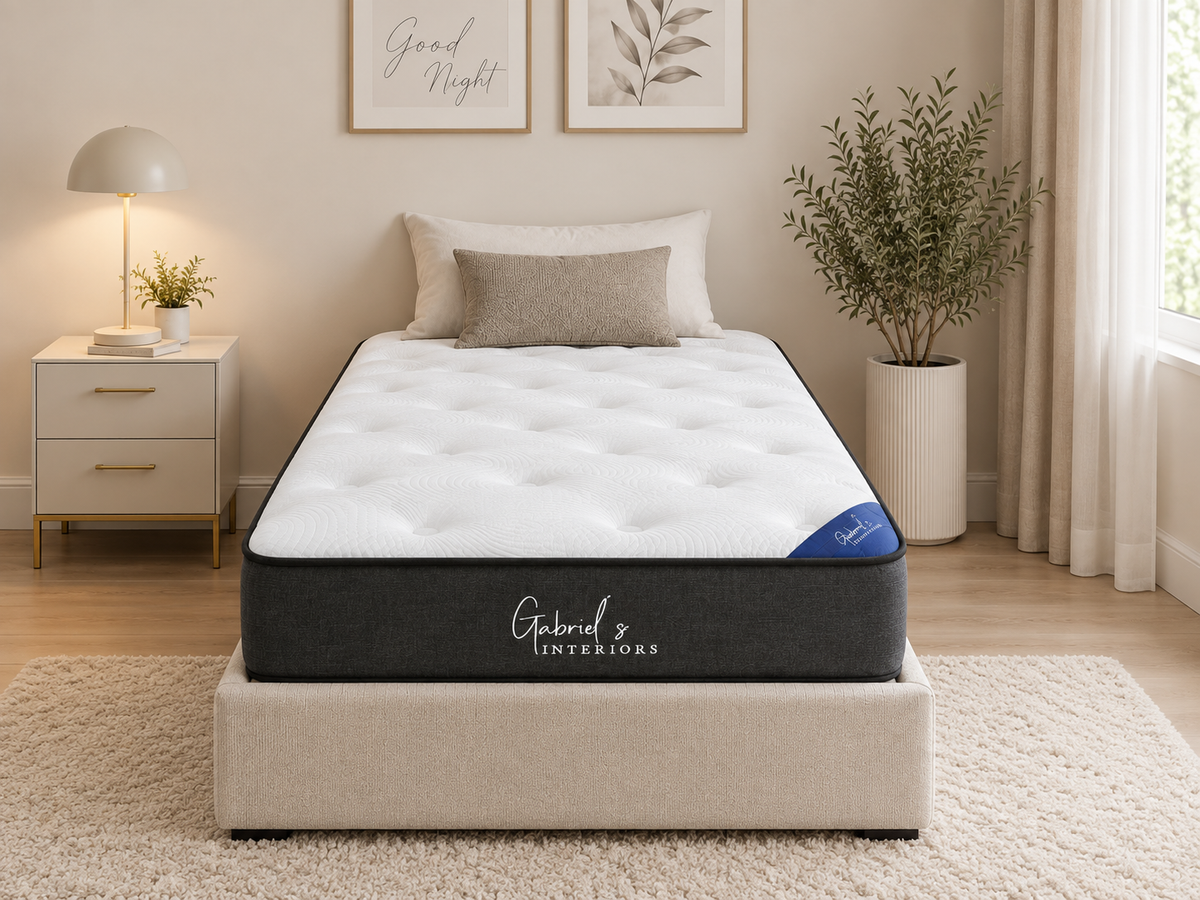 Matelas MERIDIEN à ressorts ensachés 90x190 cm épaisseur 25 cm