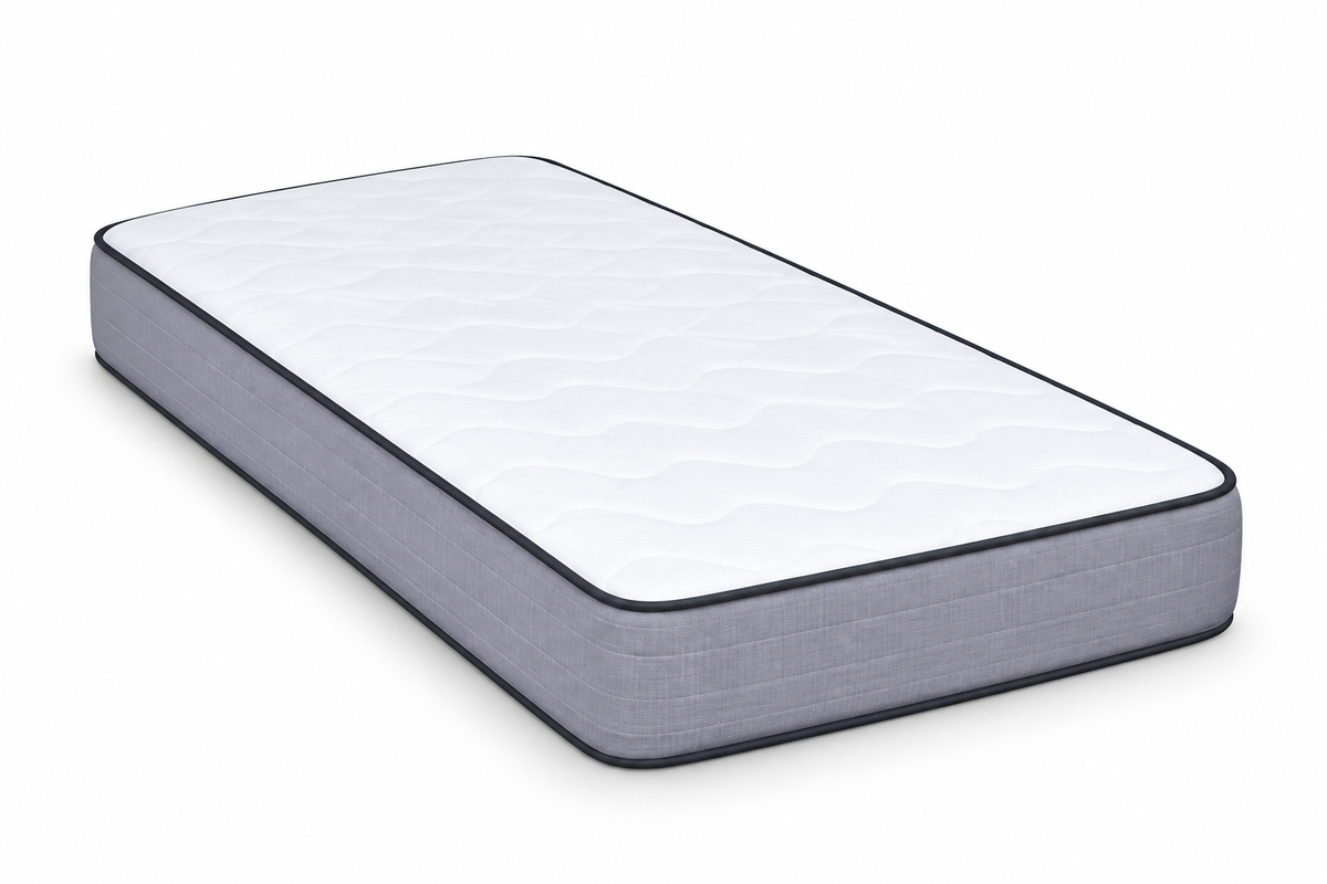Matelas roulé mousse haute densité accueil ferme 90x190 cm épaisseur 20 cm