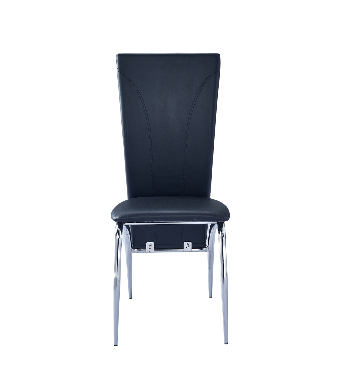 Lot de Chaises DUNA similicuir #couleur_noir