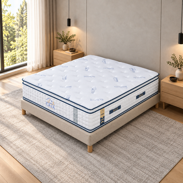 Matelas ressorts ensachés 160x200 cm BIFLEX – ép. 37 cm