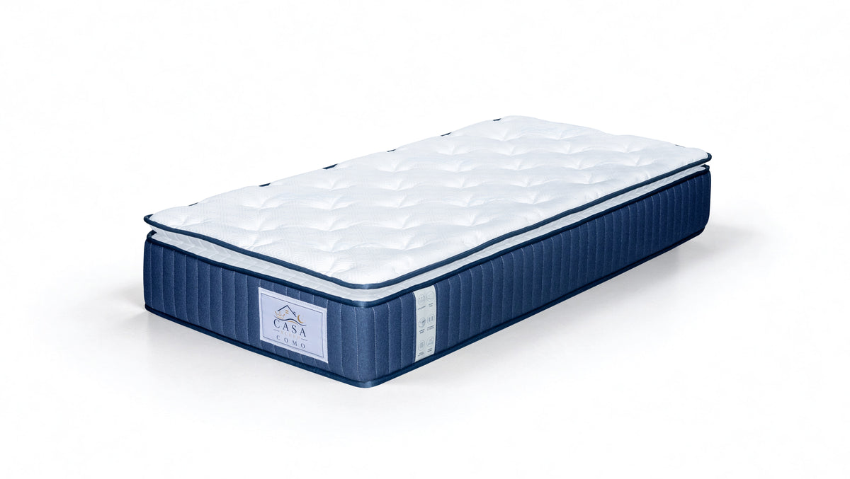 Matelas ressorts ensachés 90x190 cm COMO – ép. 27 cm