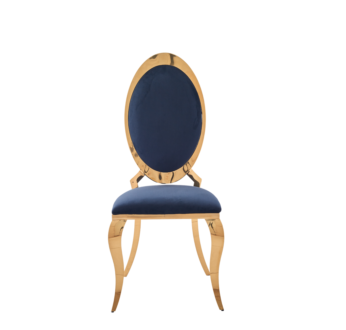 Lot de chaises ANGEL baroque Gold Velours #couleur_noir