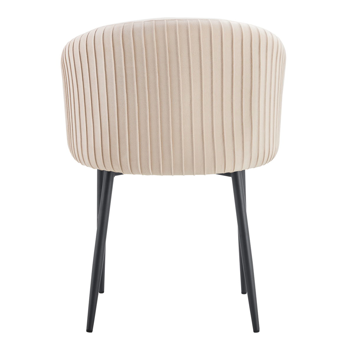 Chaise CARLITA Gold avec accoudoirs #couleur_beige
