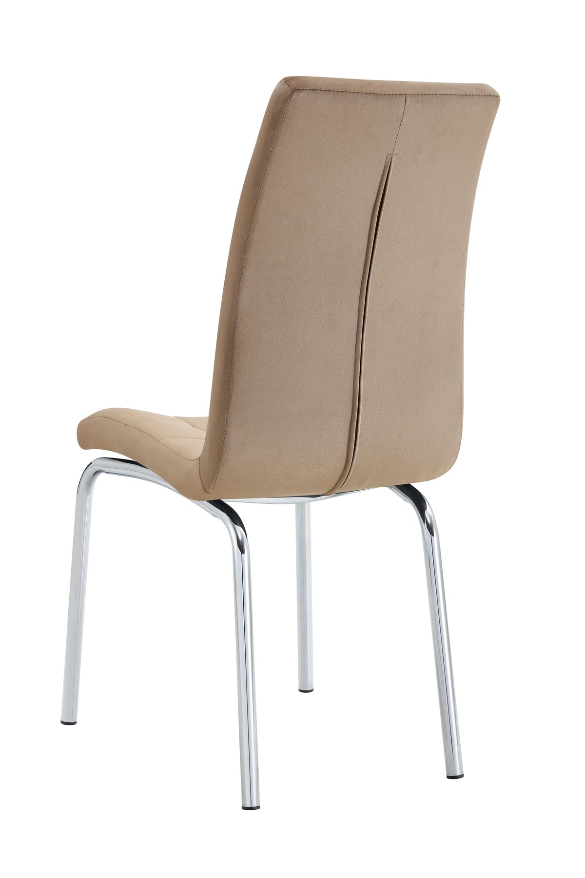 Lot de chaises EMMA simili cuir #couleur_taupe