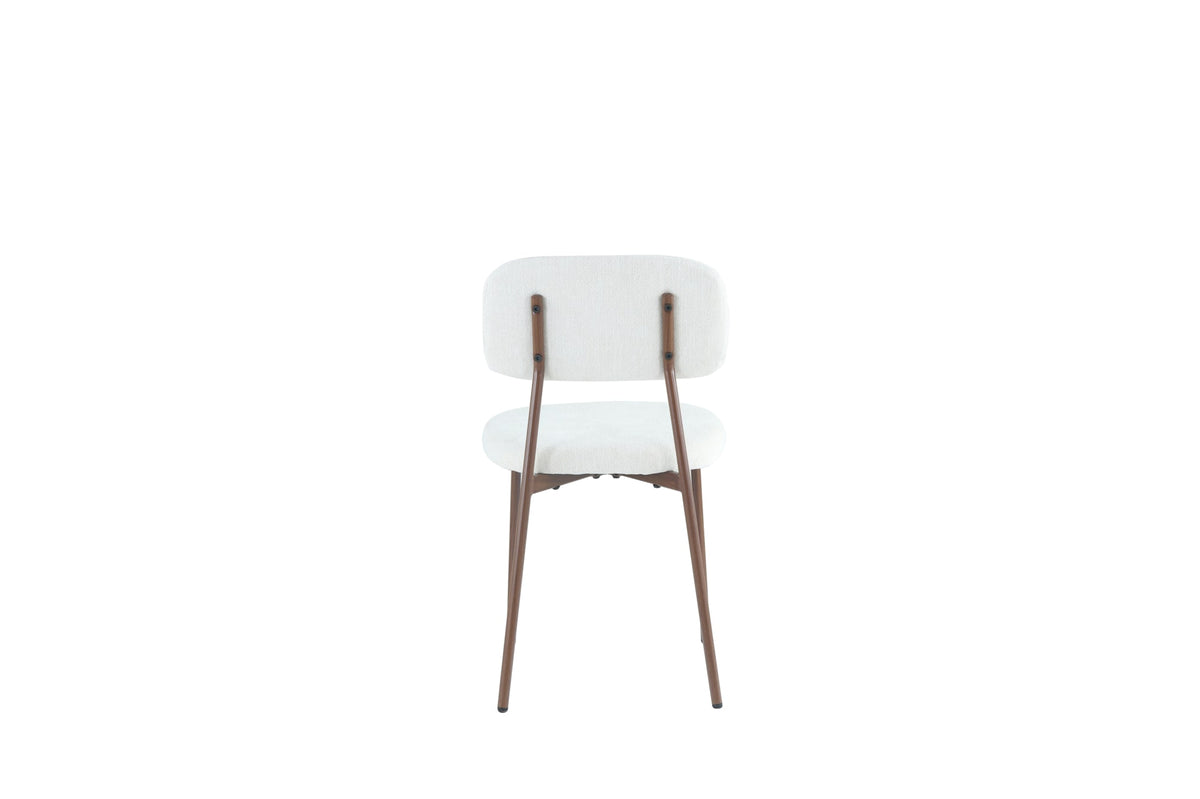 CHAISE AZRA PIED EFFET NOYER ASSISES TISSU HERITAGE
BEIGE