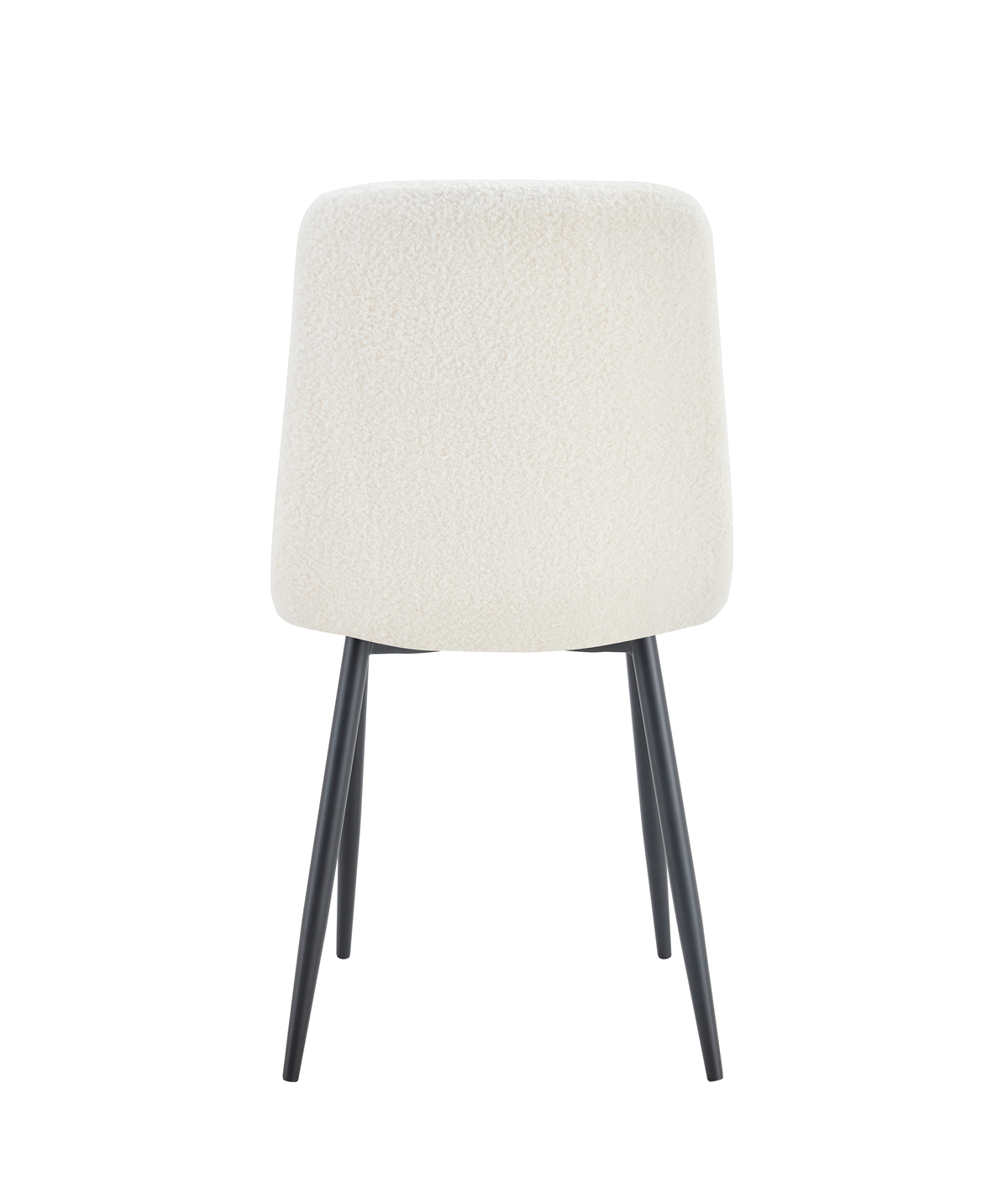 Chaise ELISA Velours Pieds Métal Noir #couleur_doudou