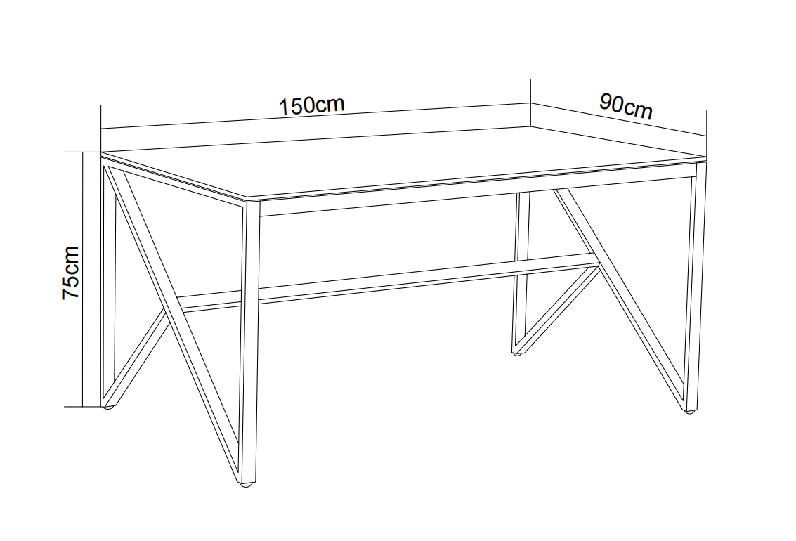 Table à Manger Design Verre Trempé Marbré Blanc & Doré – 150×90 cm