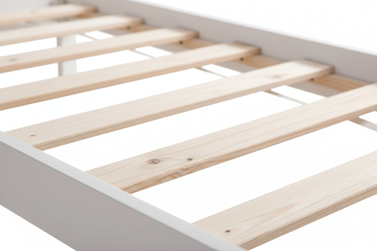 LIT ENFANT MONTEIRO 90x190 #couleur_blanc