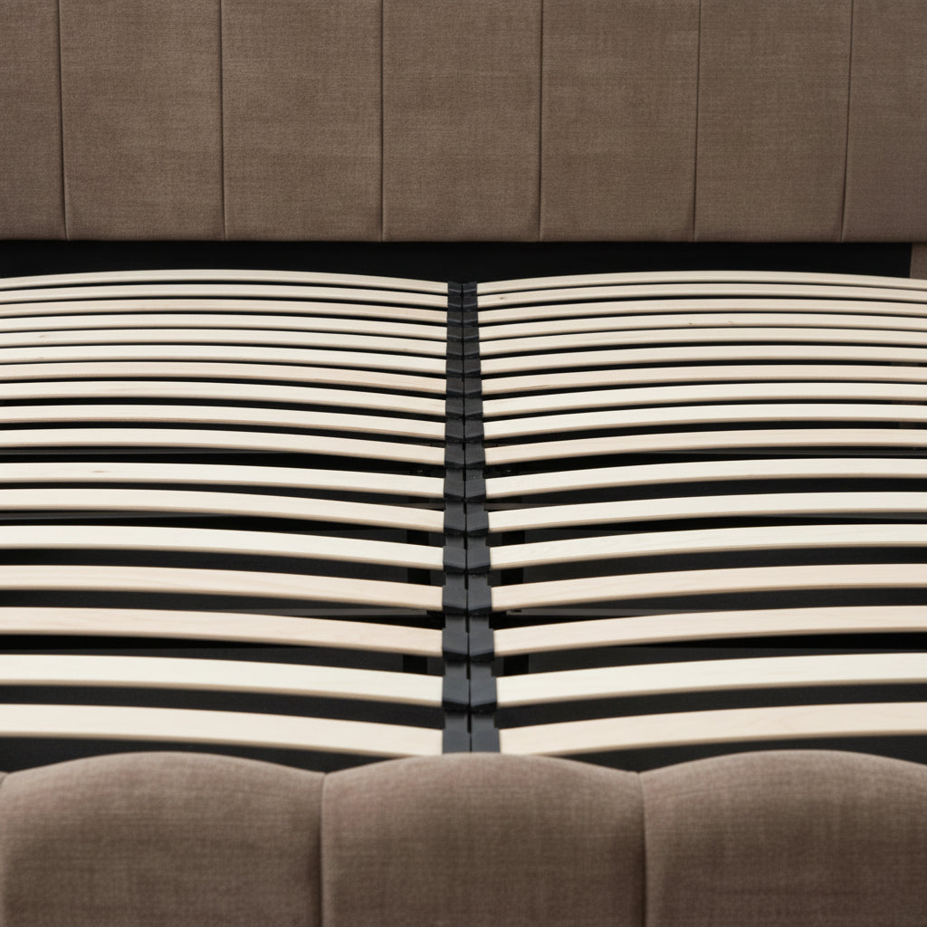 Lit coffre double 160x200 cm #couleur_moka