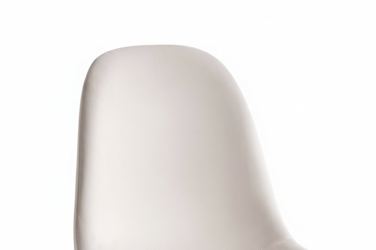 Lot de 4 Chaises scandinaves velours beige métal noir 43,5x40x87cm