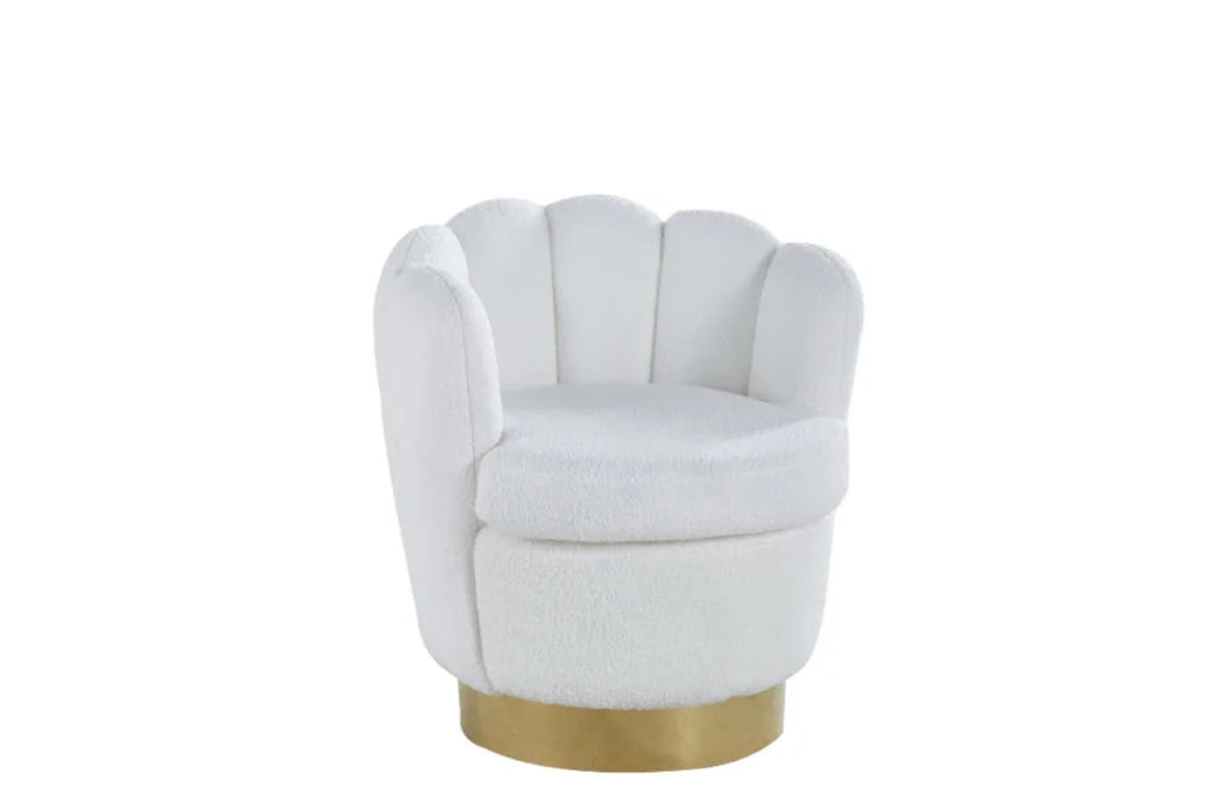 Fauteuil ROTATIF Boudoir Blanc