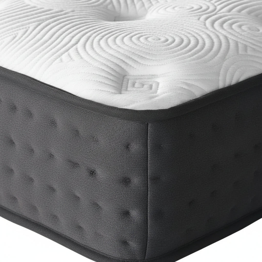Matelas MERIDIEN à ressorts ensachés 140x190 cm épaisseur 25 cm