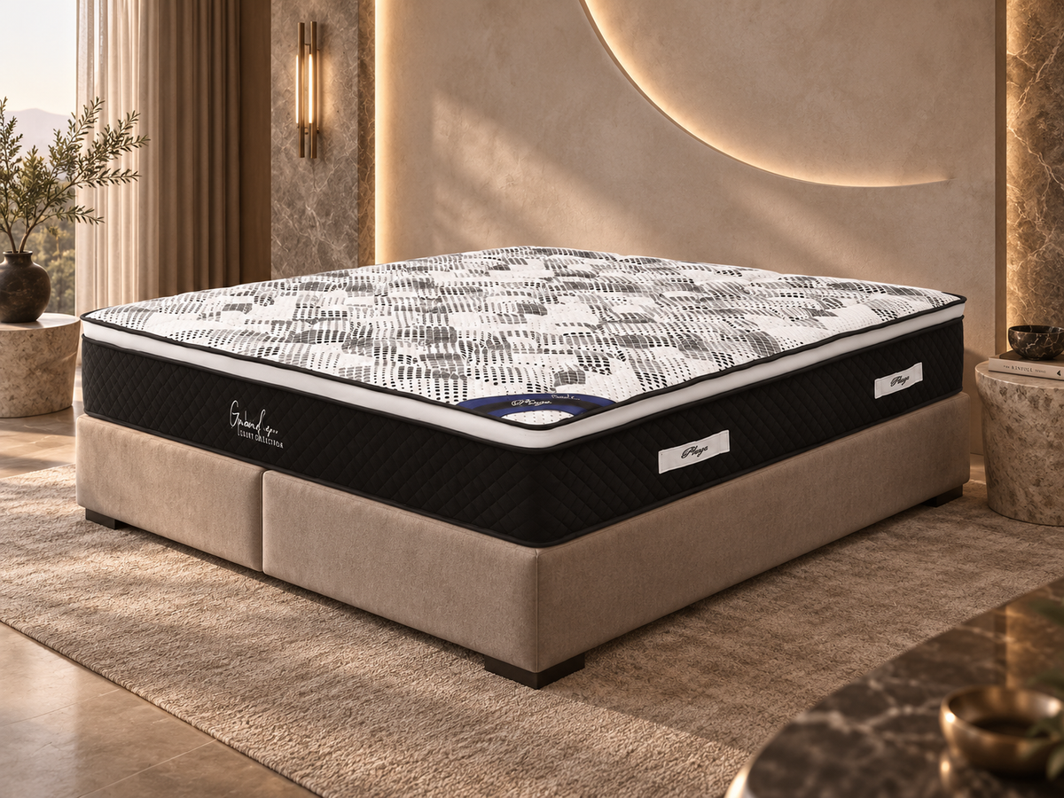 Matelas PLAZA à ressorts ensachés 180x200 cm épaisseur 30 cm