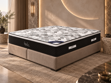 Matelas PLAZA à ressorts ensachés 180x200 cm épaisseur 30 cm