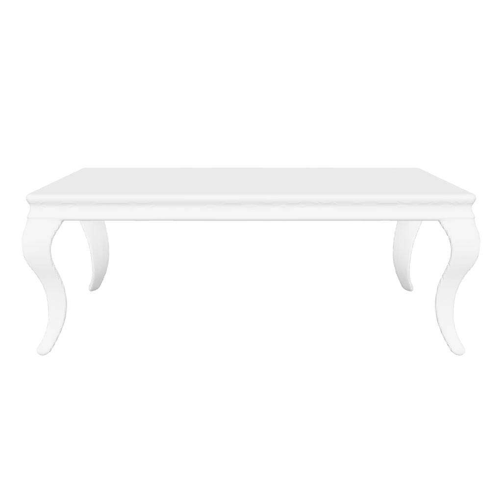 Table basse BAROQUE Gold 120x60x45 cm - Plateau Marbré noir